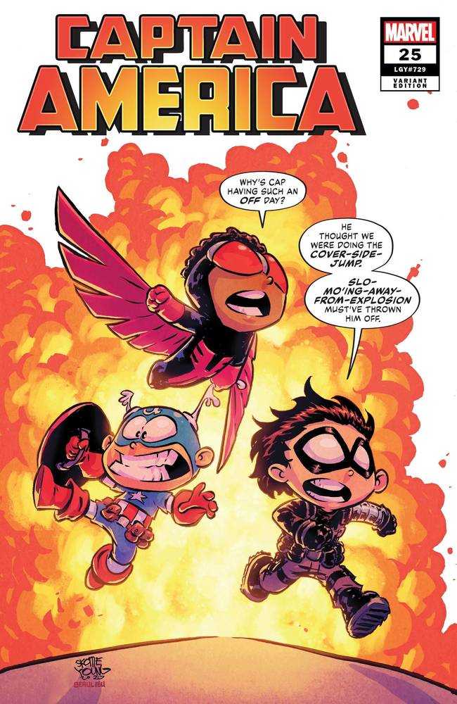 Captain America (2017) #25 Young Variant