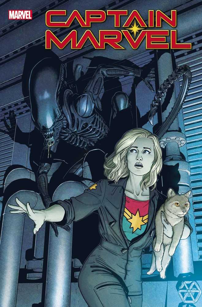 Captain Marvel (2019) #25 Mckelvie Marvel vs Alien Variant