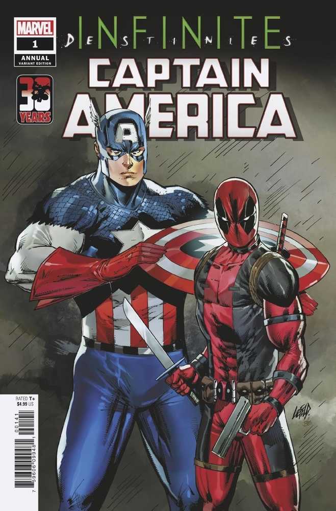 Captain America Annual (2021) #1 Liefeld Deadpool 30th Variant