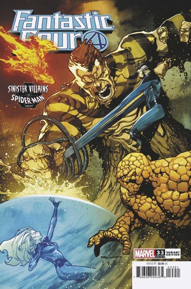 Fantastic Four (2018) #33 Ruan Spider-Man Villains Variant