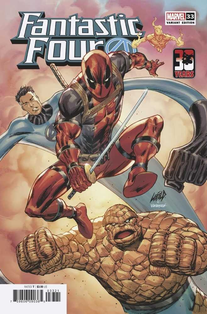 Fantastic Four (2018) #33 Liefeld Deadpool 30th Variant