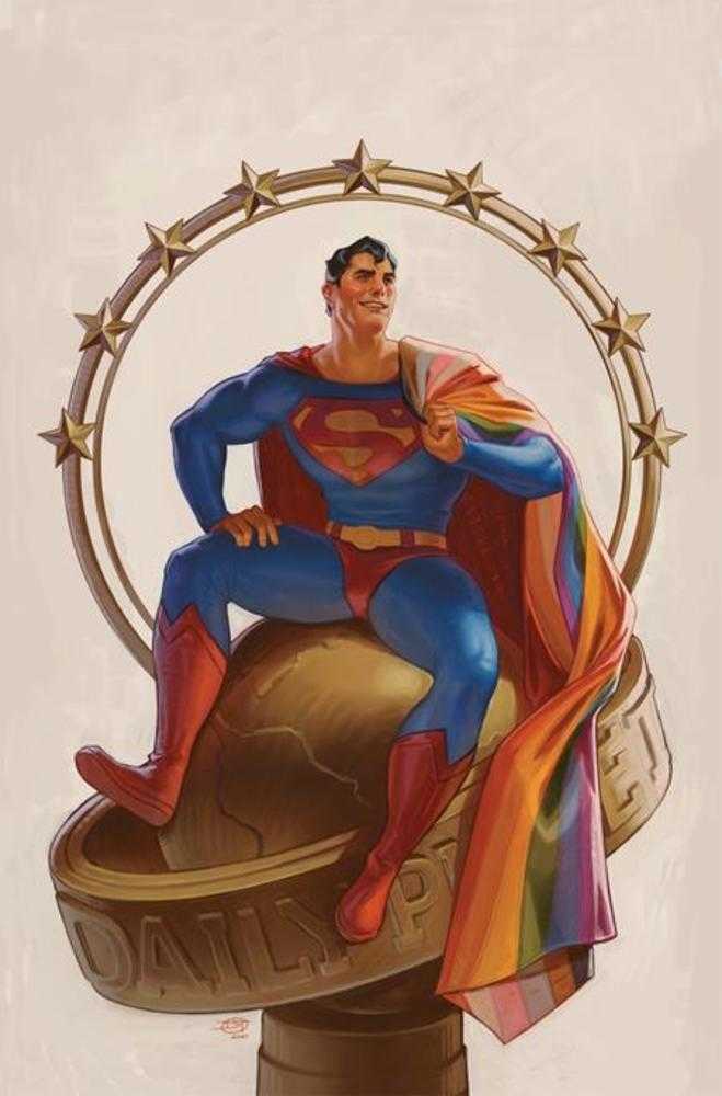 Superman (2018) #32 Cover C David Talaski Pride Month Card Stock Variant