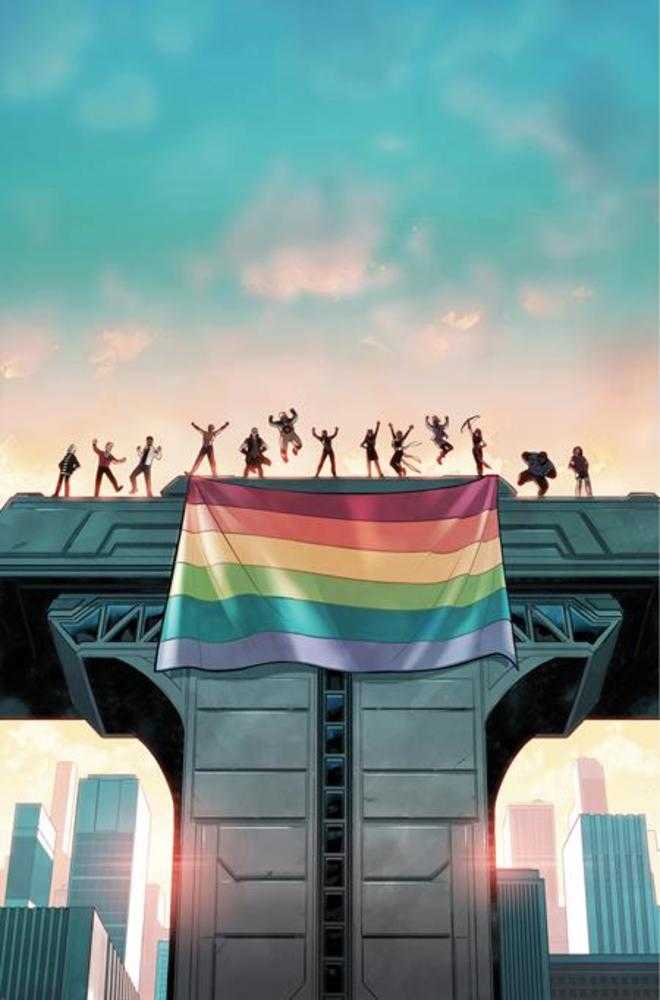 Teen Titans Academy #4 Cover C Pride Month Card Stock Variant
