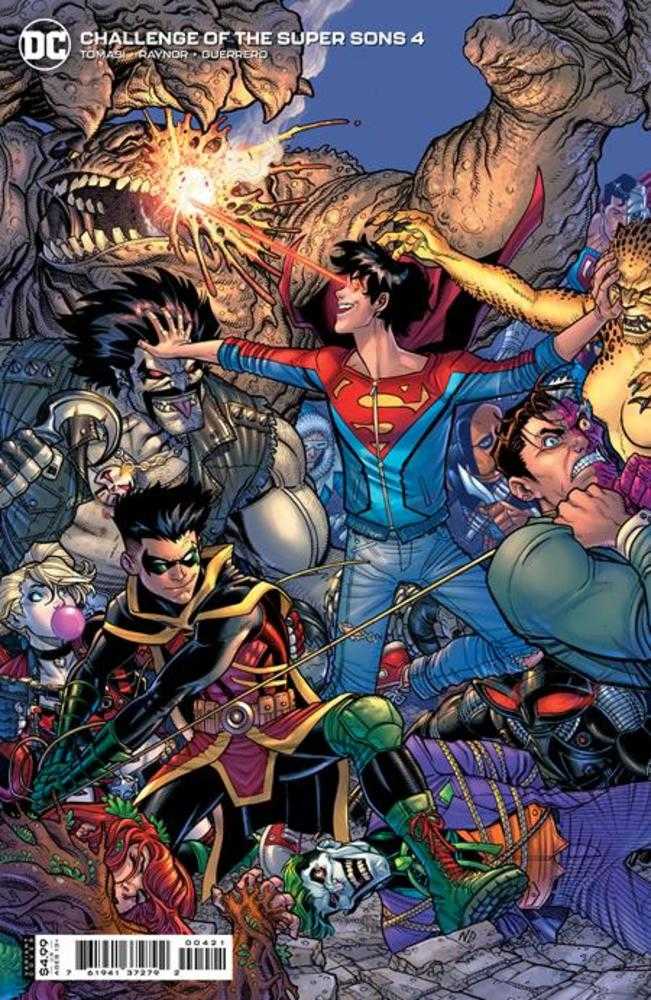 Challenge Of The Super Sons #4 (Of 7) Cover B Nick Bradshaw Card Stock Variant