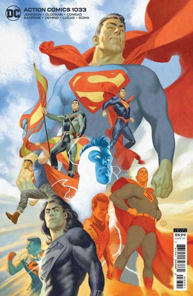 Action Comics #1033 Cover B Julian Totino Tedesco Card Stock Variant