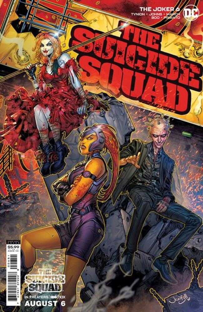 Joker #06 Cover D Jonboy Meyers The Suicide Squad Movie Variant