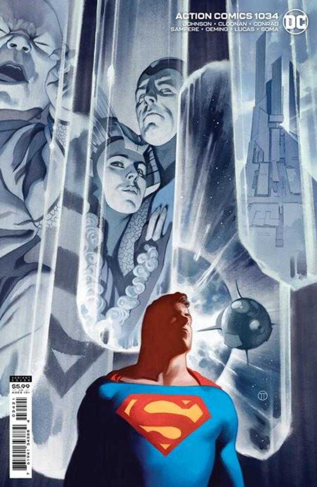 Action Comics #1034 Cover B Julian Totino Tedesco Card Stock Variant