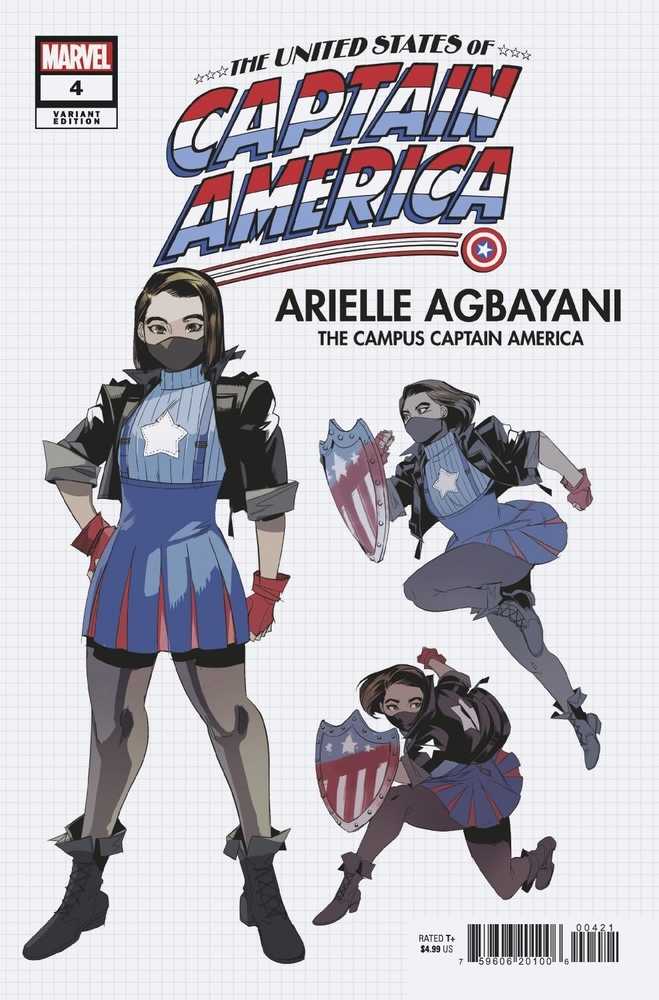 United States Captain America #4 (Of 5) Nishijima Design Variant