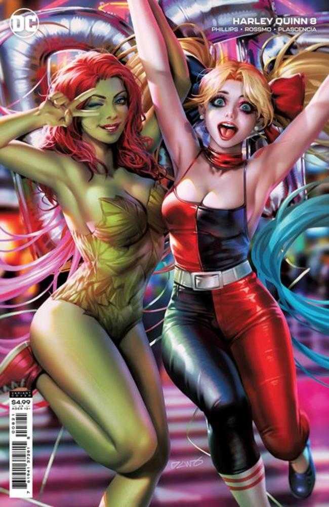Harley Quinn #08 Cover B Derrick Chew Card Stock Variant (Fear State)
