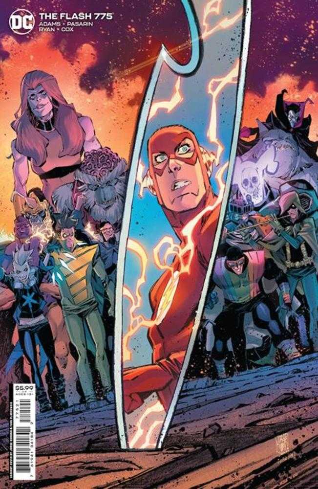 Flash (2016) #775 Cover B Jorge Corona Card Stock Variant