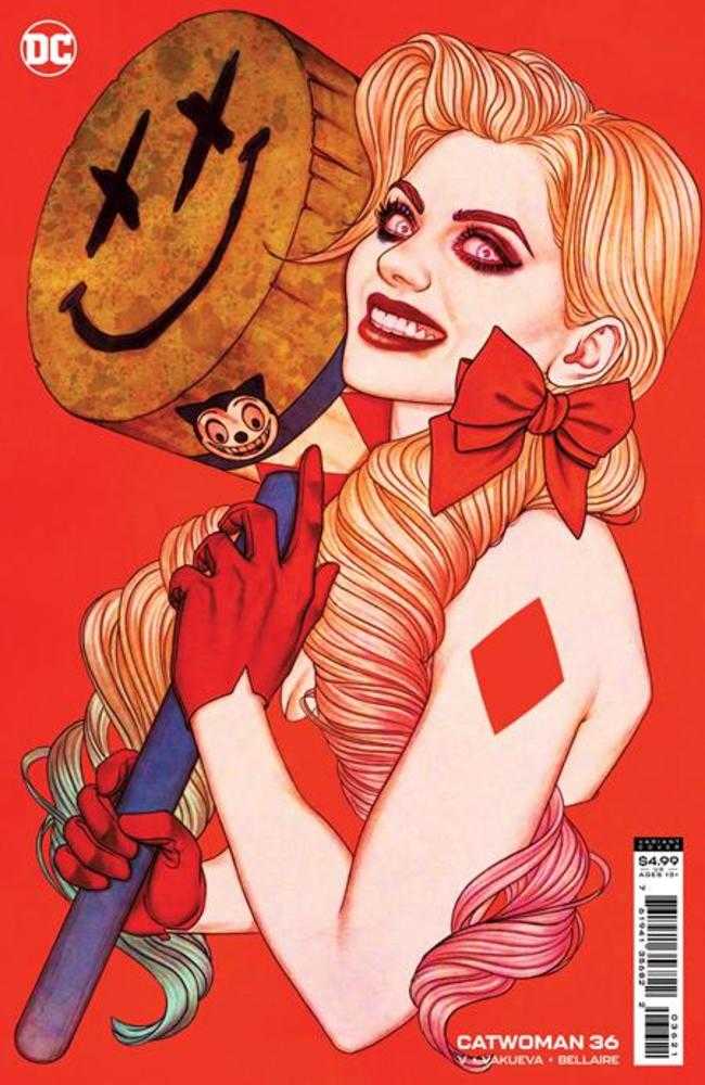 Catwoman #36 Cover B Jenny Frison Card Stock Variant (Fear State)