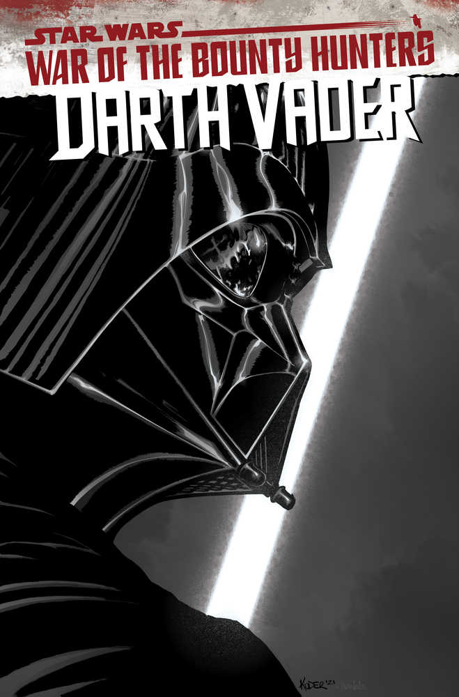 Star Wars Darth Vader #17 Kuder Carbonite Variant Wobh