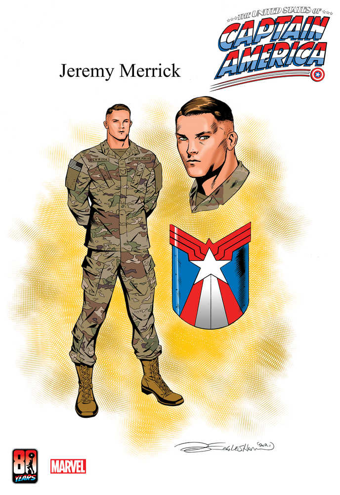 United States Captain America #5 (Of 5) Eaglesham Design Variant