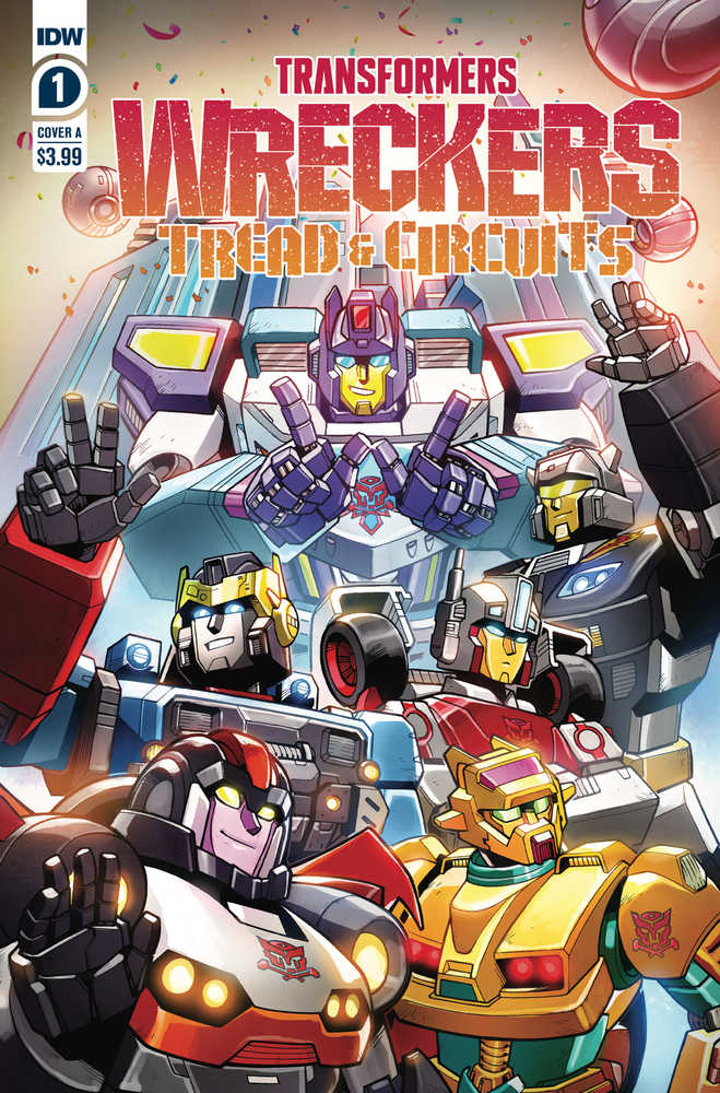 Transformers Wreckers Tread & Circuits #1 (Of 4) Cover A Lawr