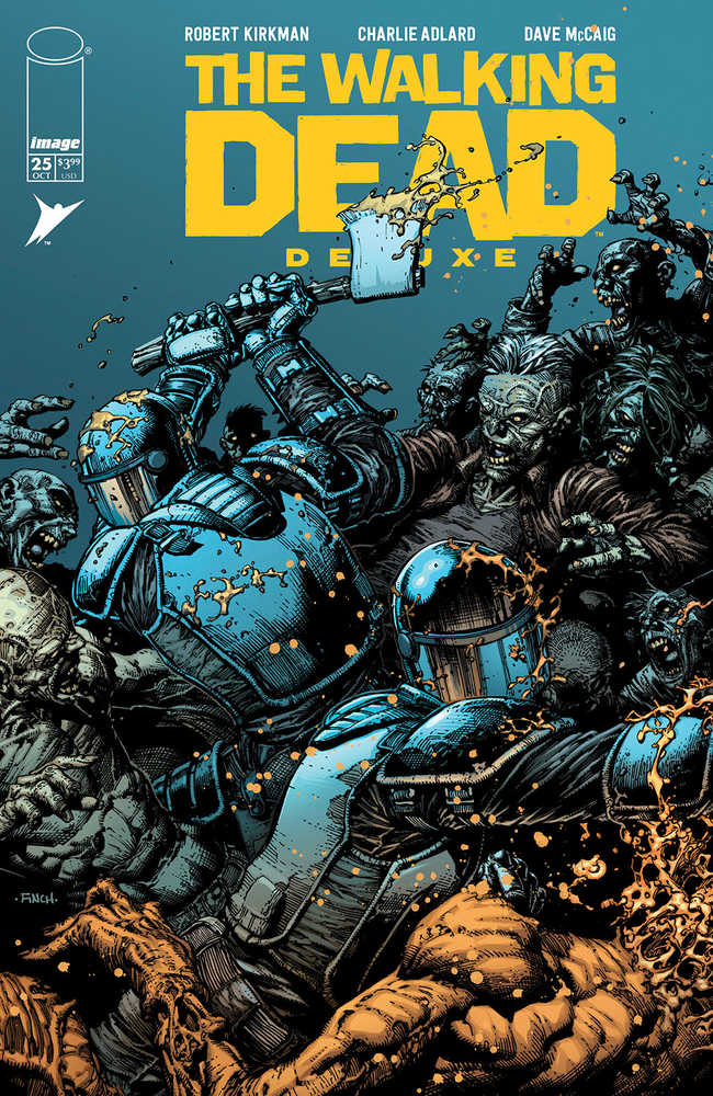 Walking Dead Deluxe #25 Cover A Finch & Mccaig (Mature)