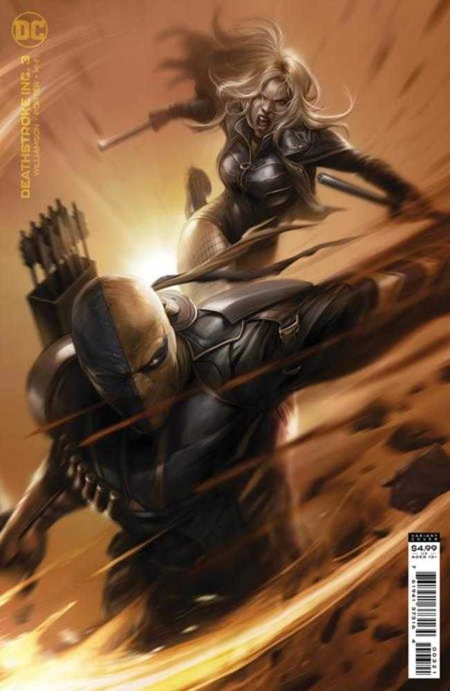 Deathstroke Inc #03 Cover B Francesco Mattina Card Stock Variant