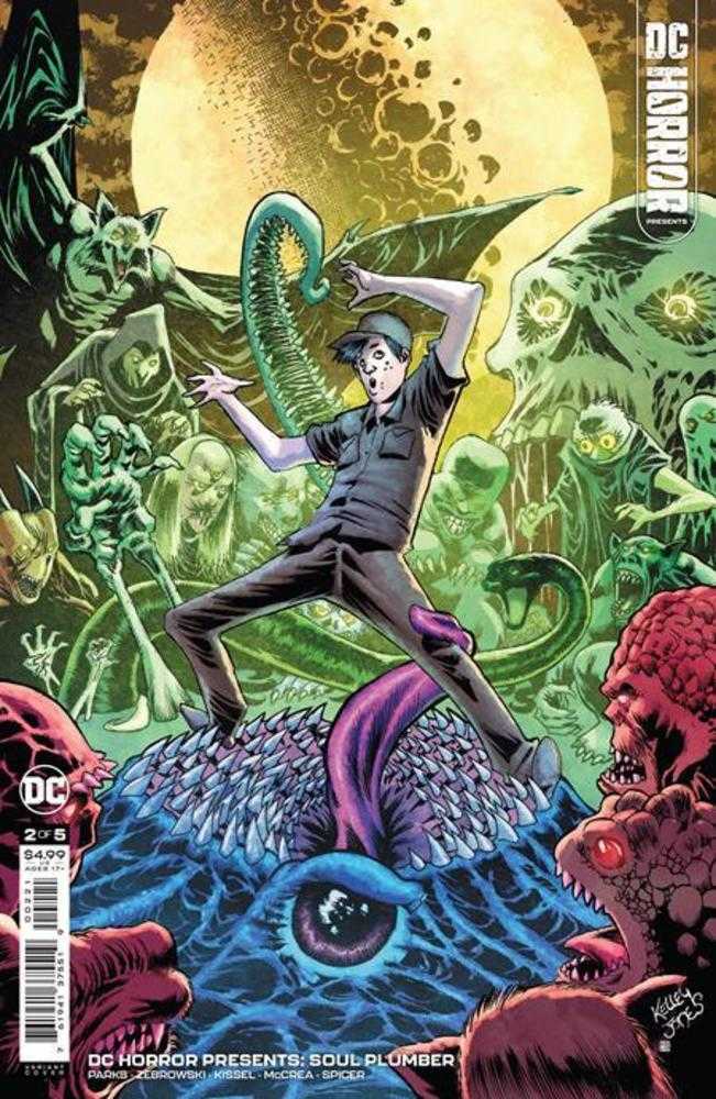 DC Horror Presents Soul Plumber #2 (Of 6) Cover B Kelley Jones Card Stock Variant (Mature)