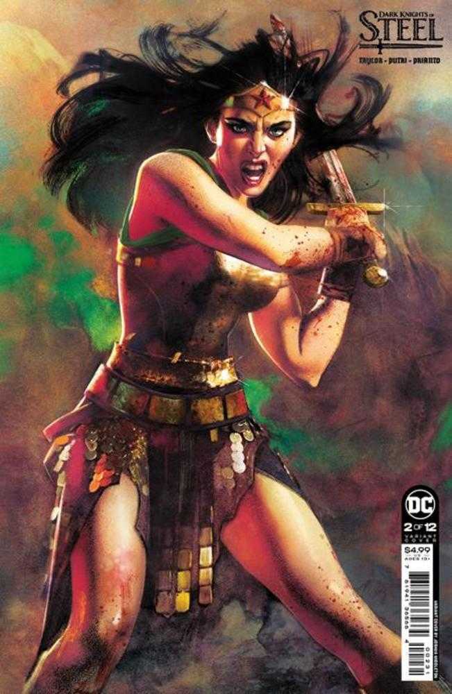Dark Knights Of Steel #02 (Of 12) Cover B Joshua Middleton Card Stock Variant