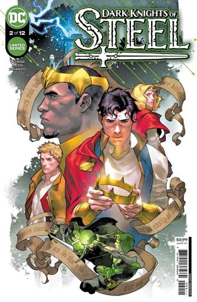 Dark Knights Of Steel #02 (Of 12) Cover A Yasmine Putri
