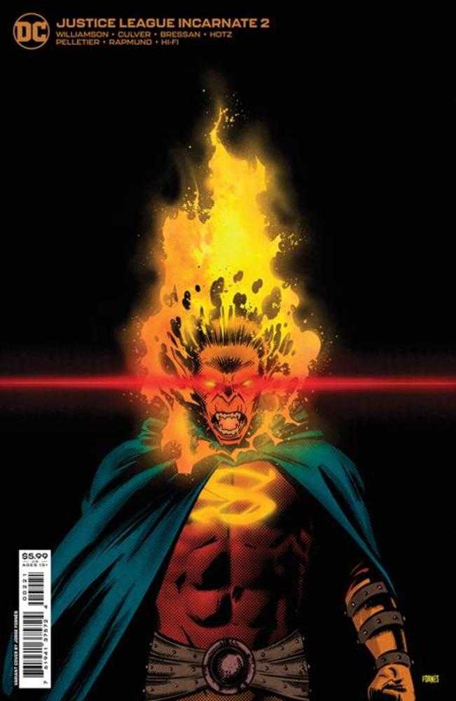 Justice League Incarnate #2 (Of 5) Cover B Jorge Fornes Card Stock Variant