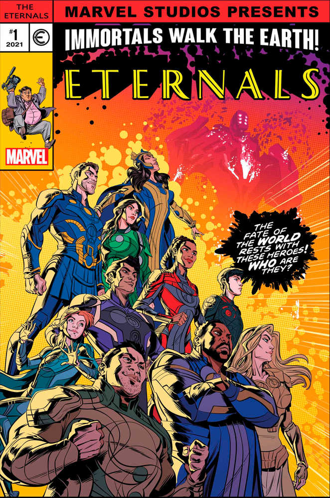 Eternals (2021) #08 Castellani Mcu Variant