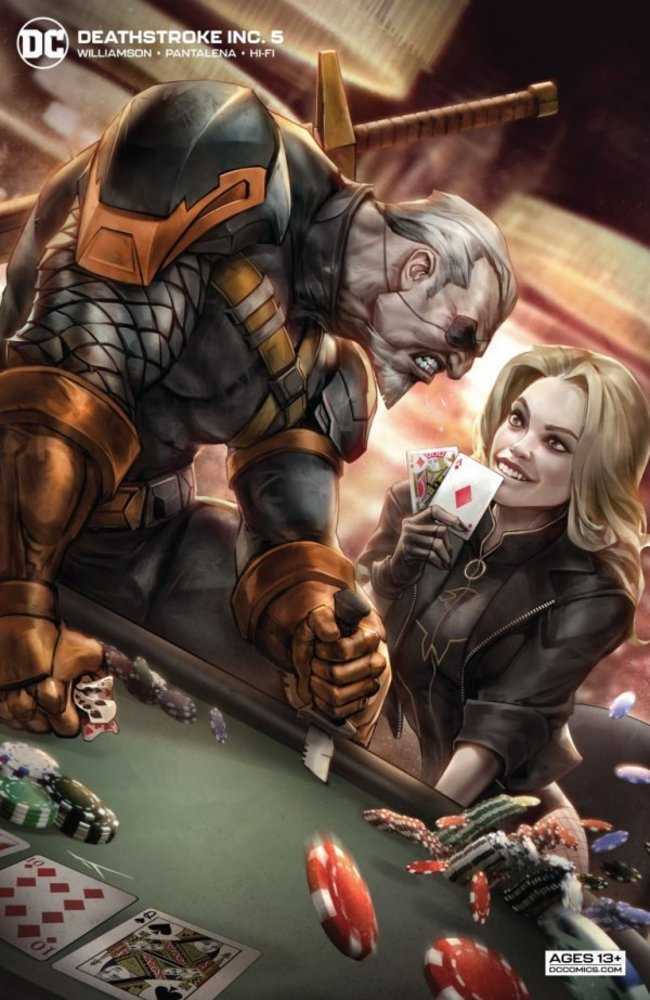 Deathstroke Inc #05 Cover B Ivan Tao Card Stock Variant