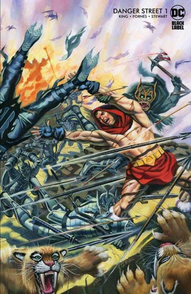 Danger Street #01 (Of 12) Cover B Steve Rude Card Stock Variant (Mature)