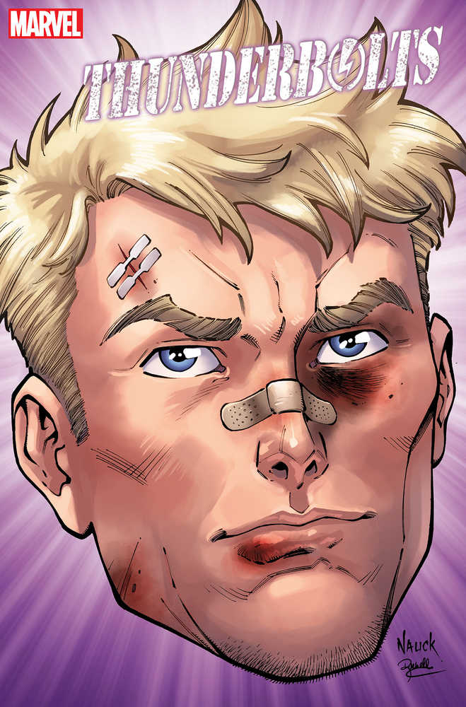 Thunderbolts (2022) #1 (Of 5) Nauck Headshot Variant