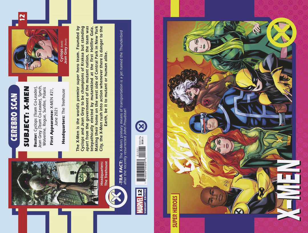 X-Men (2021) #12 Dauterman Trading Card Variant