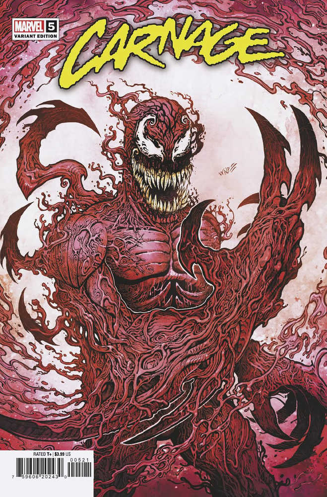 Carnage (2022) #05 Wolf Variant