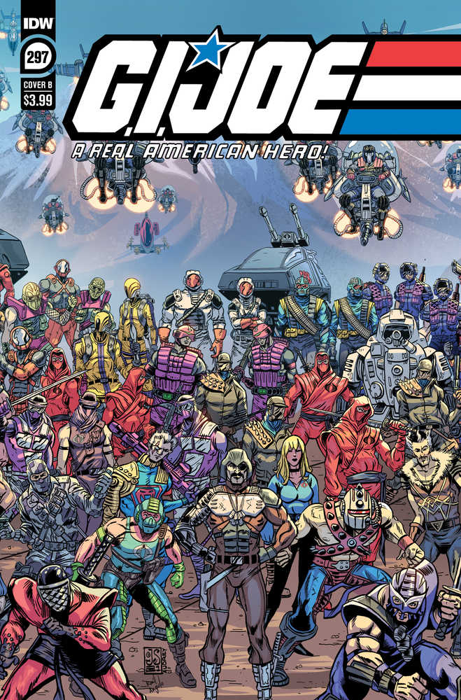 G.I. Joe A Real American Hero #297 Cover B Sullivan