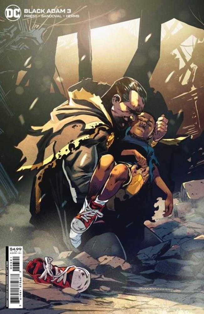 Black Adam #03 Cover B Rafa Sandoval Card Stock Variant
