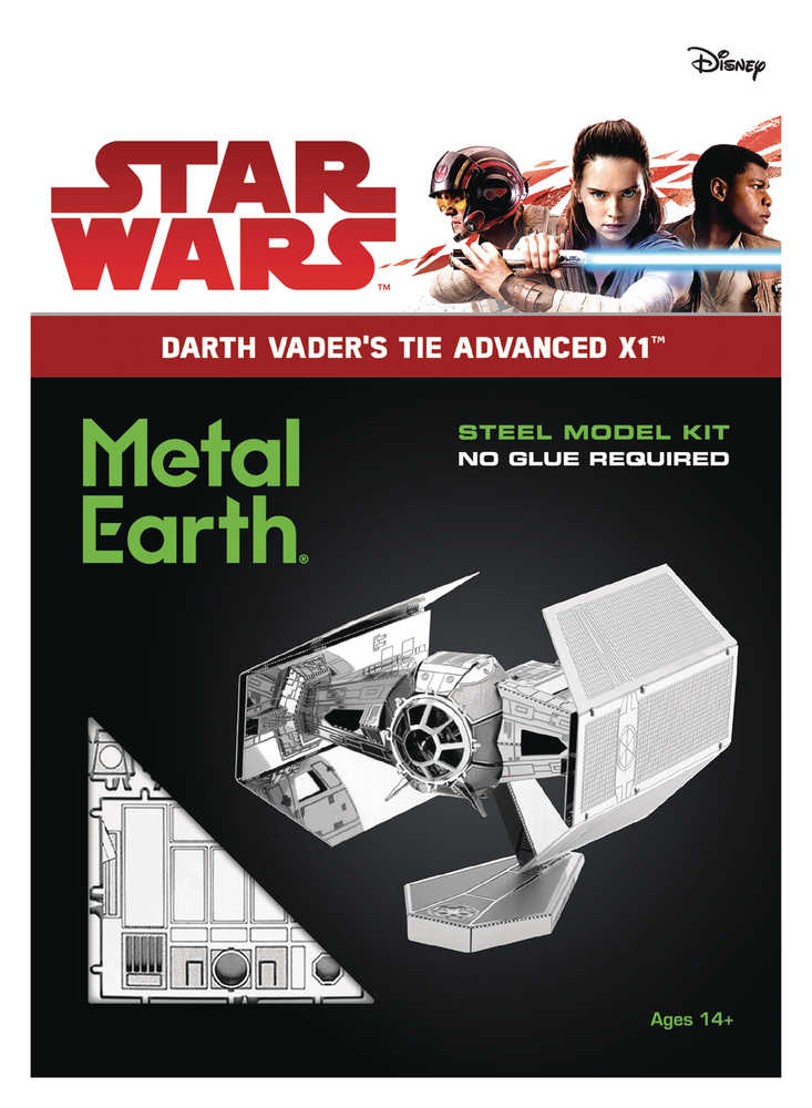Darth Vaders Advanced X1 Starfighter Metal Model Kit (