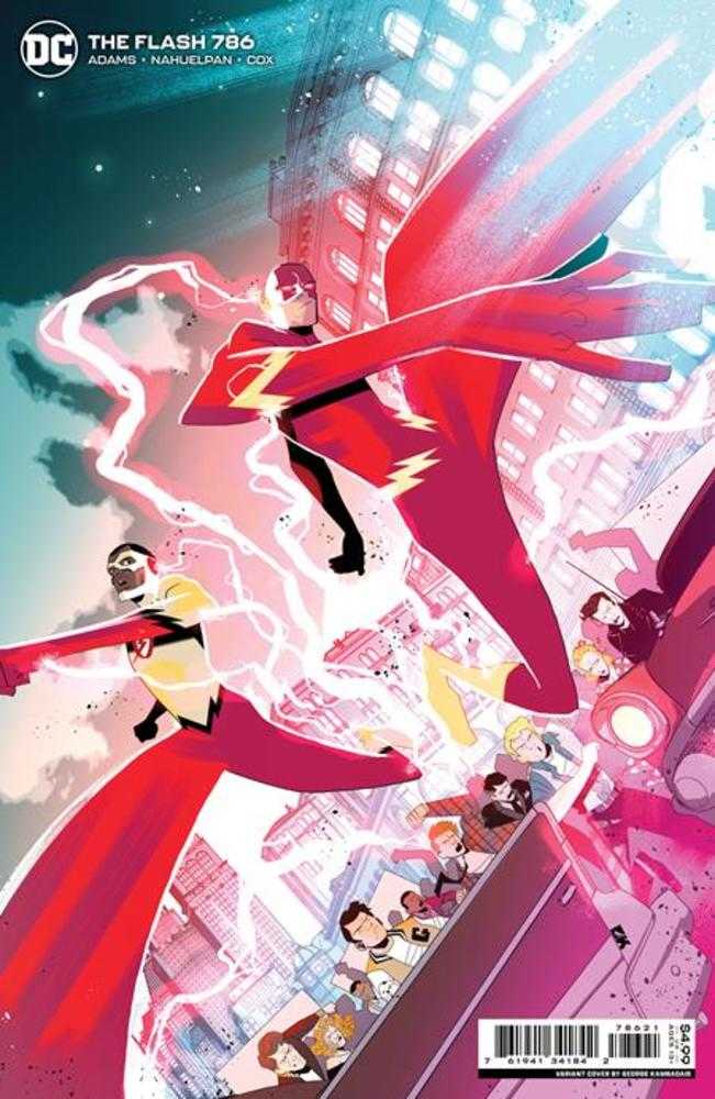 Flash (2016) #786 Cover B George Kambadais Card Stock Variant (Dark Crisis)