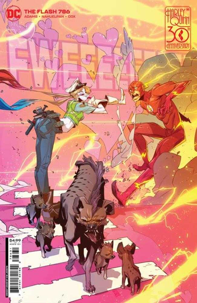 Flash (2016) #786 Cover C Kim Jacinto Harley Quinn 30th Anniversary Card Stock Variant (Dark Crisis)
