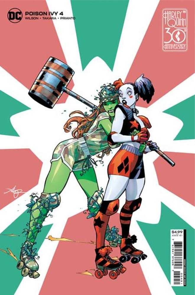 Poison Ivy #04 Cover D Amy Reeder Harley Quinn 30th Anniversary Card Stock Variant