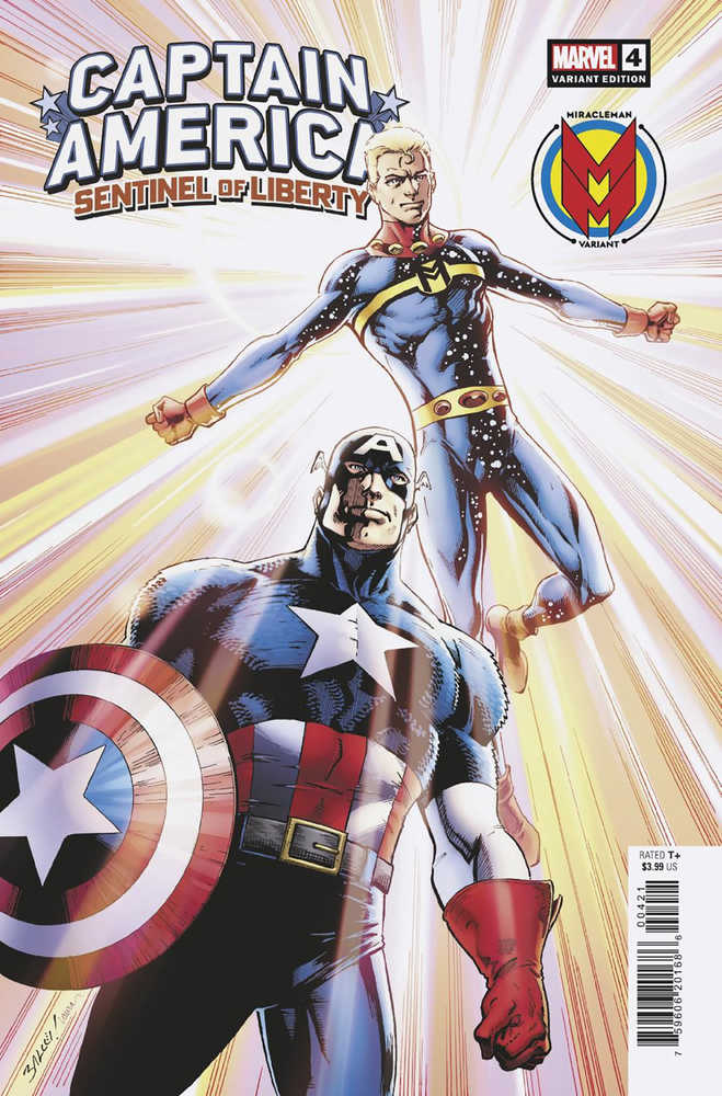 Captain America Sentinel Of Liberty #04 Bagley Miracleman Variant