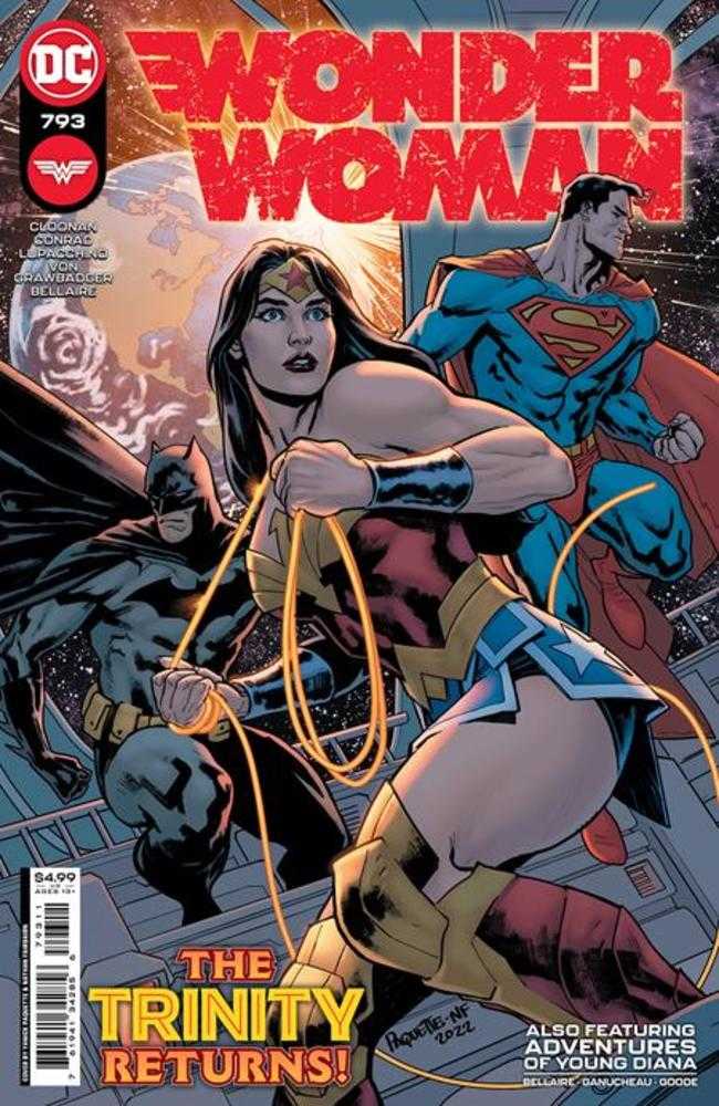 Wonder Woman (2016) #793 Cover A Yanick Paquette (Kal-El Returns Tie-In)