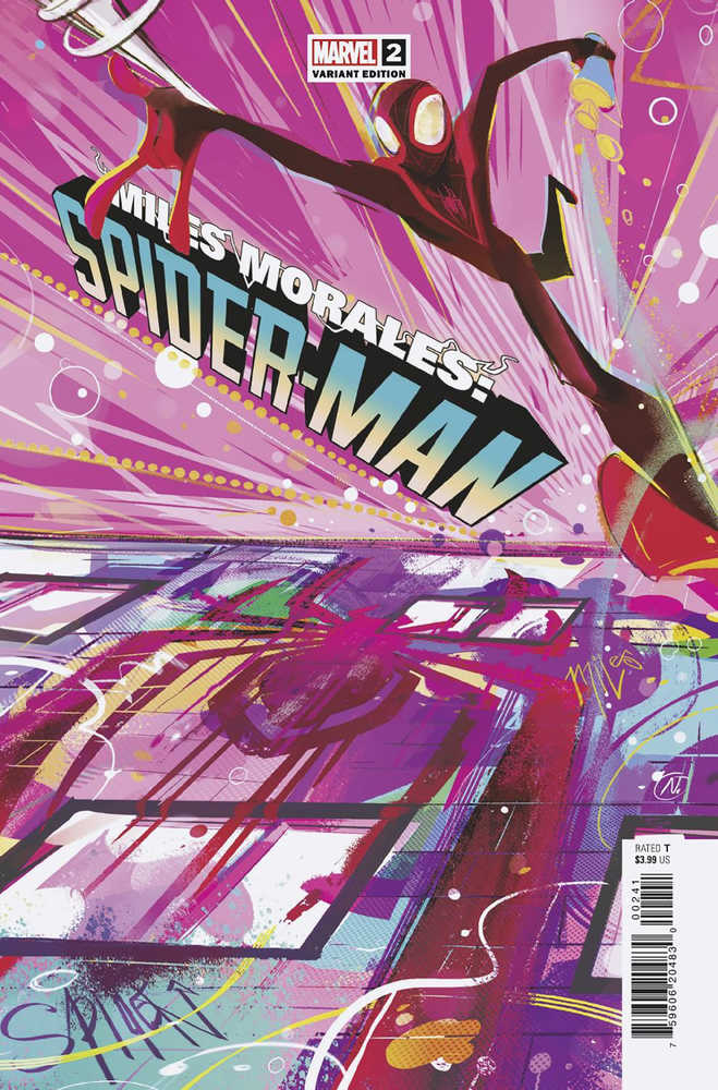 Miles Morales Spider-Man #02 Graffiti Variant