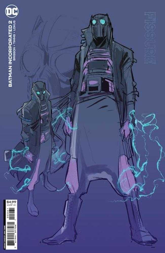 Batman Incorporated (2022) #02 Cover E John Timms Design Card Stock Variant