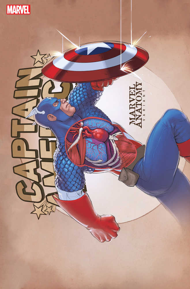 Captain America Sentinel Of Liberty #09 Marvel Anatomy Variant
