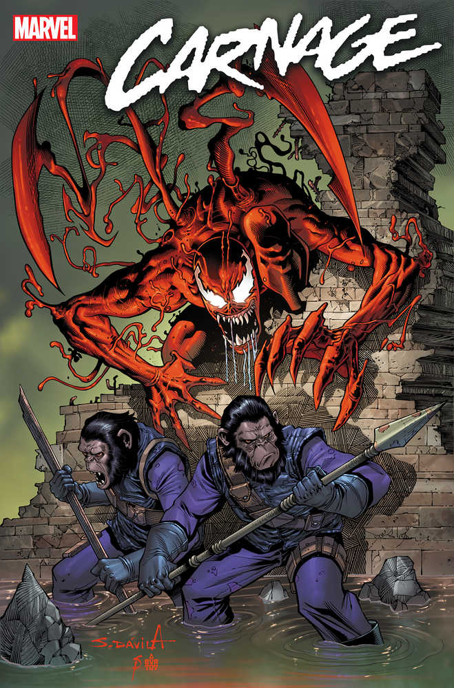 Carnage (2022) #11 Davila Planet Of The Apes Variant