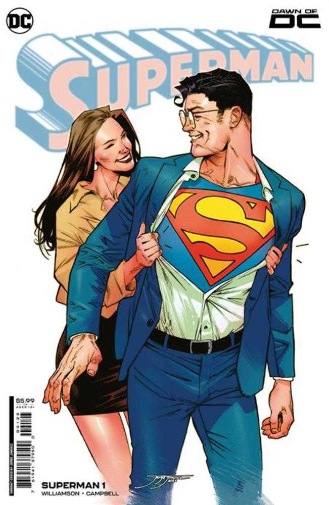 Superman #01 Cover K Jorge Jimenez Card Stock Variant