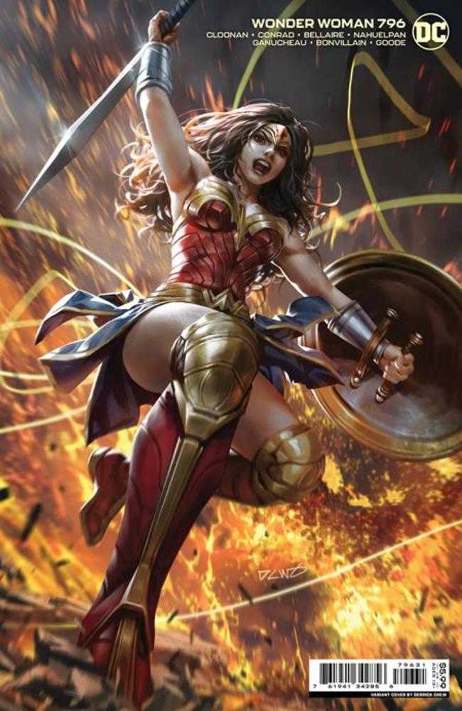 Wonder Woman (2016) #796 Cover B Derrick Chew Card Stock Variant