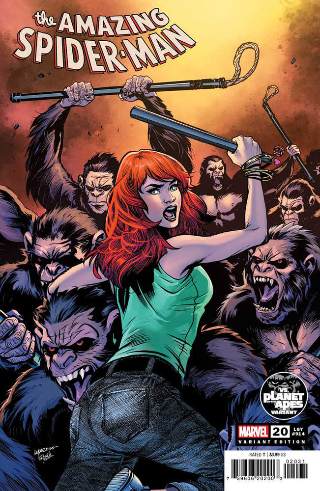 Amazing Spider-Man (2022) #20 Lupacchino Planet Of Apes Variant