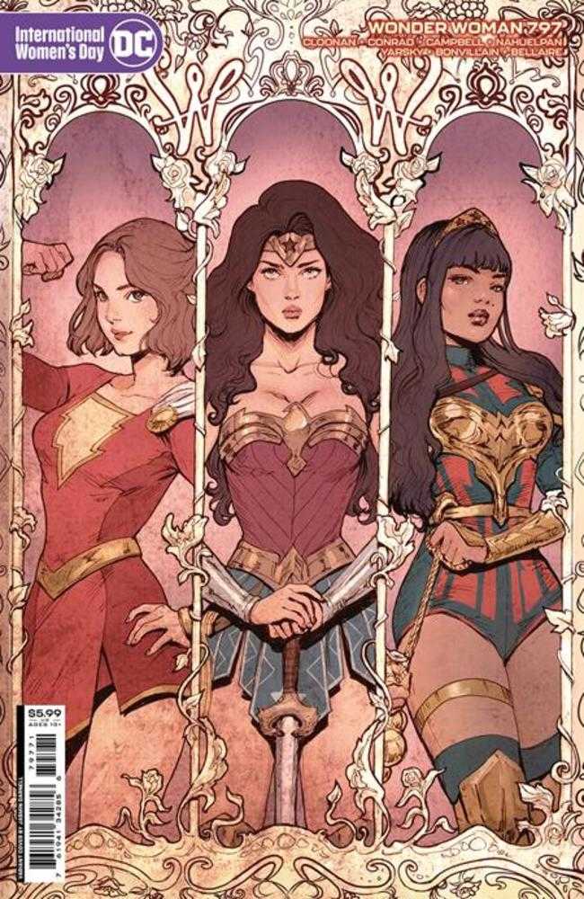 Wonder Woman (2020) #797 Cover G Jasmin Darnell International Womens Day Card Stock Variant (Revenge Of The Gods)