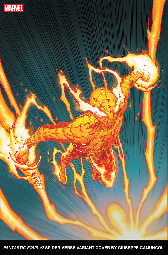 Fantastic Four #07 Giuseppe Camuncoli Spider-Verse Variant