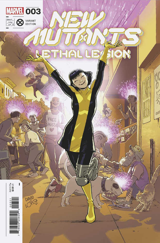 New Mutants Lethal Legion #3 David Lopez Variant