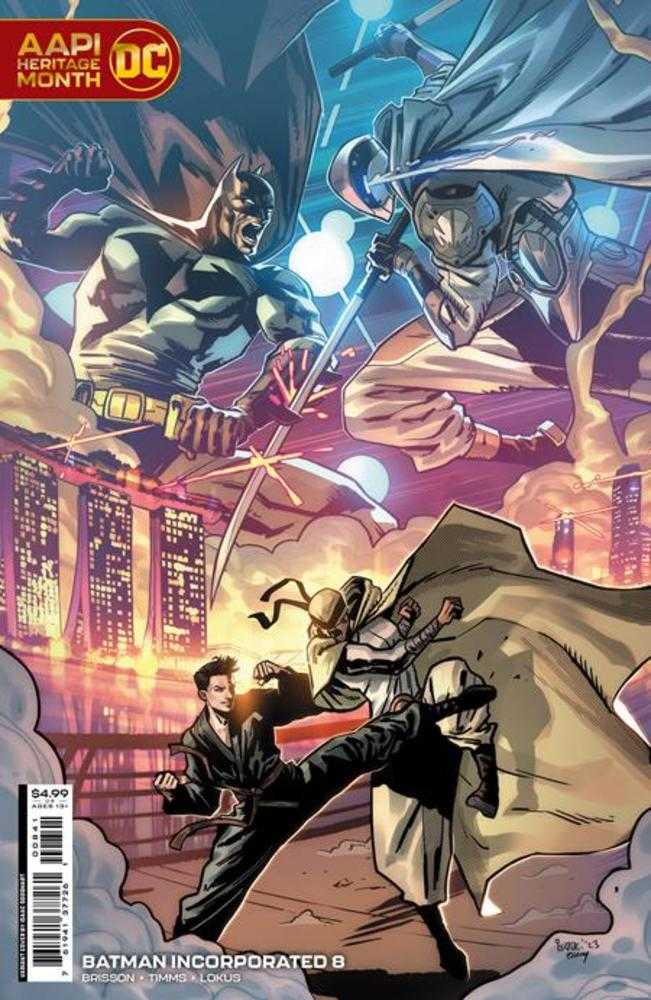 Batman Incorporated (2022) #08 Cover C Isaac Goodhart Aapi Heritage Month Card Stock Variant