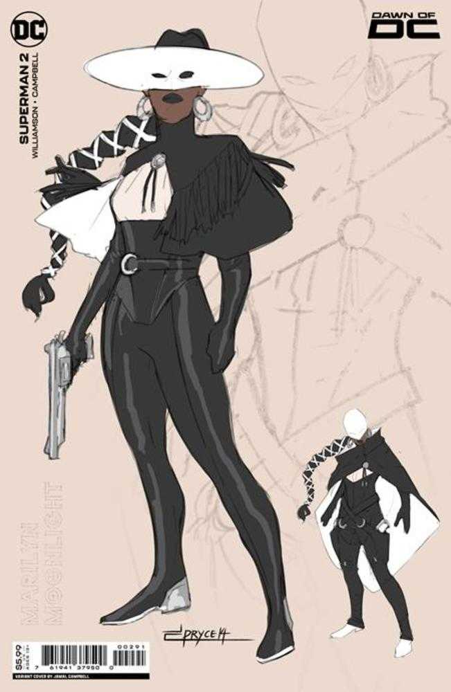 Superman #02 Cover I Jamal Campbell Design Card Stock Variant